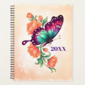 Personalized Monarch Butterfly 2026 Planner プランナー手帳 (正面)