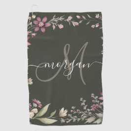 Personalized Monogram ゴルフタオル