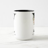 Personalized Monogram Alphabet Mug for Accountant マグカップ (中央)