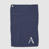 Personalized Monogram and Name Golf Towel ゴルフタオル (正面)