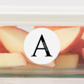 Personalized Monogram and Name Labels ラベル (貼付)