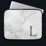 Personalized Monogram and Name Laptop Sleeve ラップトップスリーブ<br><div class="desc">Personalized Monogram and Name Gifts
featuring personalized monogram and name in classic serif font style.</div>