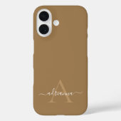 Personalized Monogram Case-Mate iPhone Case iPhoneケース (裏面)