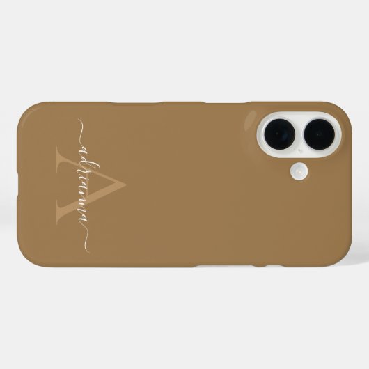 Personalized Monogram Case-Mate iPhone Case iPhoneケース (裏面 (横))