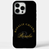 Personalized Monogram Design Custom Name Case-Mate iPhoneケース (裏面)