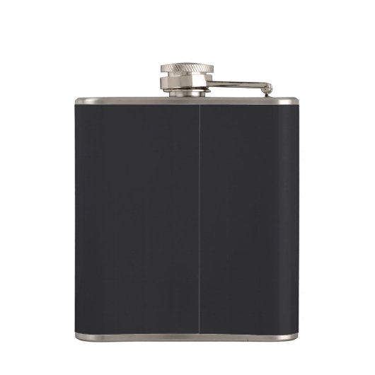 Personalized monogram drink flask gift for men フラスク (裏面)