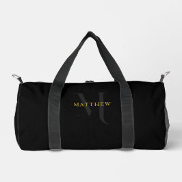 Personalized Monogram Duffle Bag With Custom Name ダッフルバッグ
