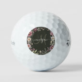 Personalized Monogram Golf Ball ゴルフボール (正面)