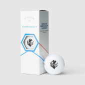 Personalized Monogram Golf Balls - Custom Gift ゴルフボール (パッケージング)