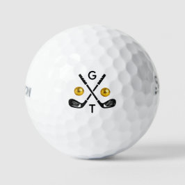 Personalized Monogram Golf Clubs Golf Balls ゴルフボール