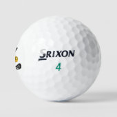 Personalized Monogram Golf Clubs Golf Balls ゴルフボール (ロゴ)