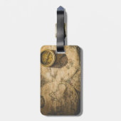 Personalized Monogram Luggage Tag ラゲッジタグ (裏面縦)