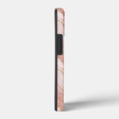 Personalized Monogram Rose Quartz Gold Case-Mate iPhoneケース (裏面 / 右)