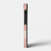 Personalized Monogram Rose Quartz Gold Case-Mate iPhoneケース (裏面 / 左)