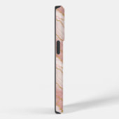 Personalized Monogram Rose Quartz Gold Case-Mate iPhoneケース (裏面 / 右)