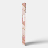 Personalized Monogram Rose Quartz Gold Case-Mate iPhoneケース (裏面 / 右)