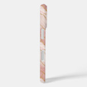 Personalized Monogram Rose Quartz Gold Case-Mate iPhoneケース (裏面 / 右)