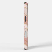 Personalized Monogram Rose Quartz Gold Case-Mate iPhoneケース (裏面 / 右)
