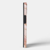 Personalized Monogram Rose Quartz Gold Case-Mate iPhoneケース (裏面 / 右)