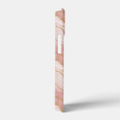 Personalized Monogram Rose Quartz Gold Case-Mate iPhoneケース (裏面 / 右)