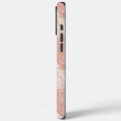 Personalized Monogram Rose Quartz Gold Case-Mate iPhoneケース (裏面 / 左)