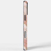 Personalized Monogram Rose Quartz Gold Case-Mate iPhoneケース (裏面 / 右)