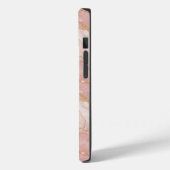 Personalized Monogram Rose Quartz Gold Case-Mate iPhoneケース (裏面 / 左)