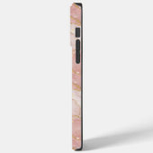 Personalized Monogram Rose Quartz Gold Case-Mate iPhoneケース (裏面 / 左)