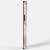 Personalized Monogram Rose Quartz Gold Case-Mate iPhoneケース (裏面 / 右)