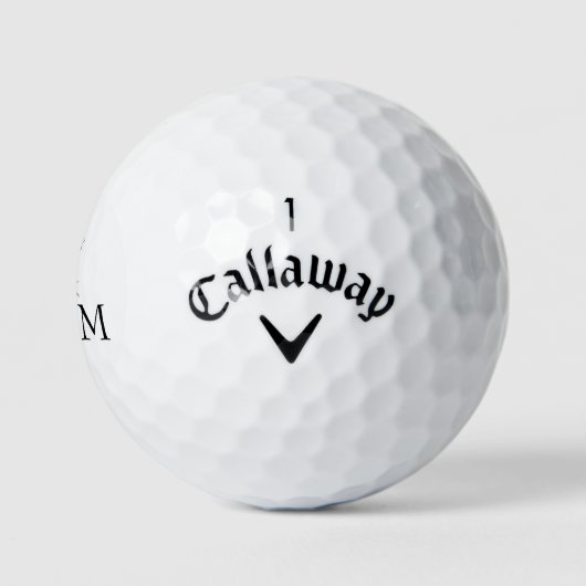 Personalized Monogram Tropical Titleist Pro V1 ゴルフボール (ロゴ)