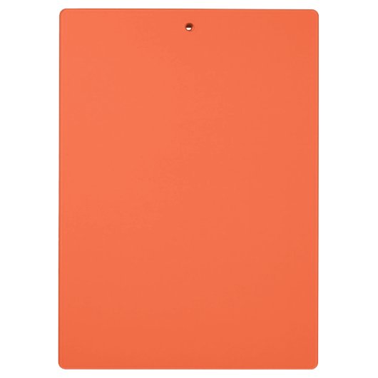 Personalized Monogram Watercolor Oranges Citrus クリップボード (裏面)