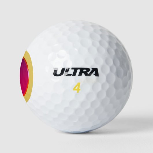 Personalized Monogrammed Golf Balls ゴルフボール (ロゴ)
