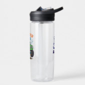  Personalized Monster Truck Kids Water Bottle ウォーターボトル (左面)