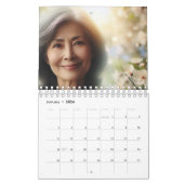 Personalized Monthly Family Moments in 12 Photos カレンダー (1月 2026)