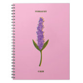 Personalized Monthly Serenity Journal Minimalist ノートブック (正面)