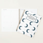 Personalized Moon Pattern Planner 8.5x11 プランナー手帳 (ディスプレー)