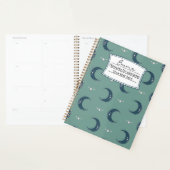 Personalized Moon Pattern Planner 8.5x11 プランナー手帳 (ディスプレー)