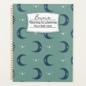 Personalized Moon Pattern Planner 8.5x11 プランナー手帳 (正面)