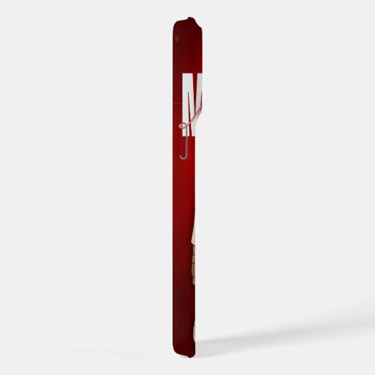 Personalized Moroccan Family Phone Case iPhoneケース (右側面)