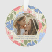 Personalized Mother-Daughter Keepsake Ornament  オーナメント (正面)