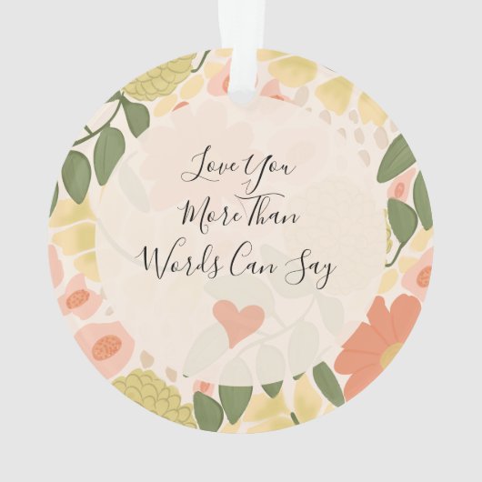 Personalized Mother-Daughter Ornament  オーナメント (裏面)