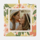 Personalized Mother-Daughter Ornament  セラミックオーナメント (正面)