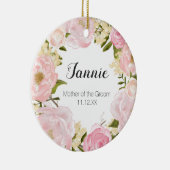 Personalized Mother of bride Christmas Ornament セラミックオーナメント (右)