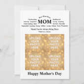 Personalized Mother’s Day Card 招待状 (正面)
