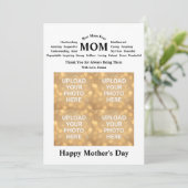 Personalized Mother’s Day Card 招待状 (スタンド正面)