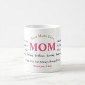 Personalized Mother’s Day Mug コーヒーマグカップ (中央)