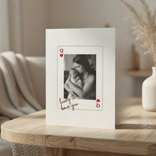 Personalized Mother’s Day Photo シーズンカード