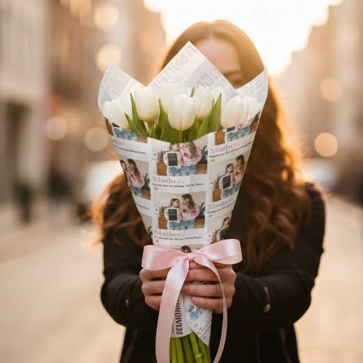 Personalized Mother’s Day  with Photo  ラッピングペーパー