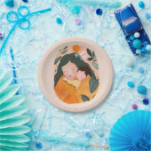 Personalized Motherhood Celebration ペーパープレート (パーティー)