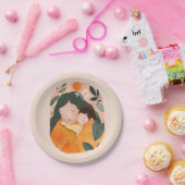 Personalized Motherhood Celebration ペーパープレート (パーティー)